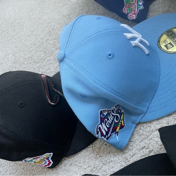 7 New Era Side Patch Fitted Lot Size 7 3/4 - Picture 4 of 7